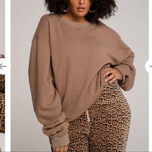 GOOD AMERICAN sweatshirt